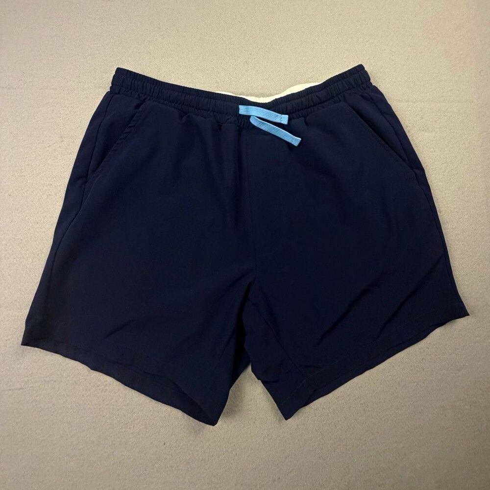 Cadets Men's Athletic Shorts Navy Drawstring Elastic Waist Pockets S